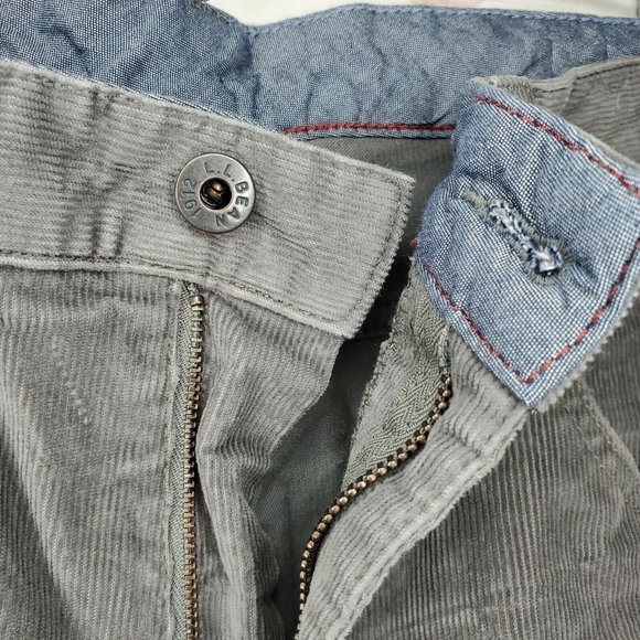 L.L. Bean 1912 Stretch Asphalt Corduroy Men Pants - Picture 6 of 13